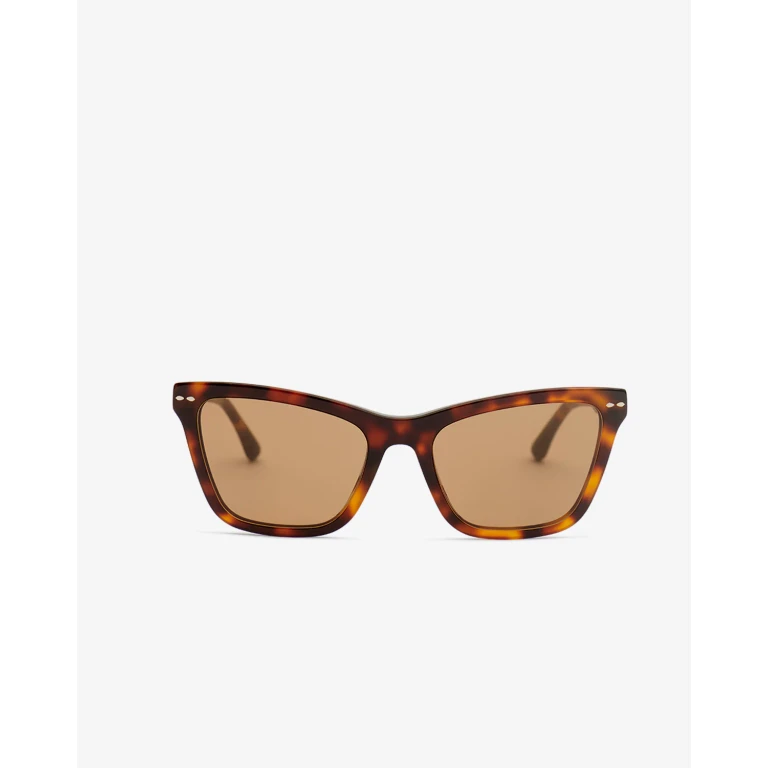 Lunettes De Soleil Leyna - Femme - Brun Havane-brun - Taille - Isabel Marant - Collection Été Femme - Nouvelle Collection Capsule La Riviera
