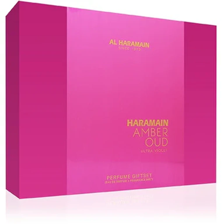 Amber Oud Ultra Violet Gift Set EDP 75ml, EDP 30ml and body spray 200ml 75ml