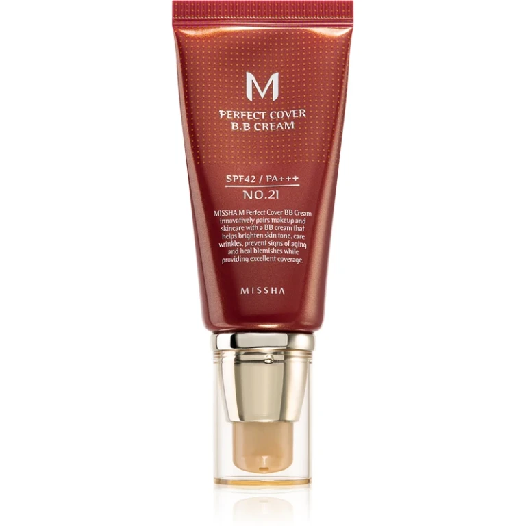 M Perfect Cover BB cream with high UV protection color No. 21 Light beige SPF42/PA+++ 50 ml