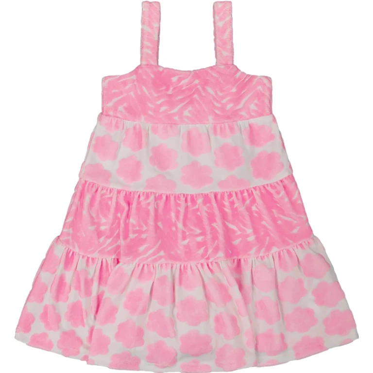 Printed Terry Beach Dress - Big Girl