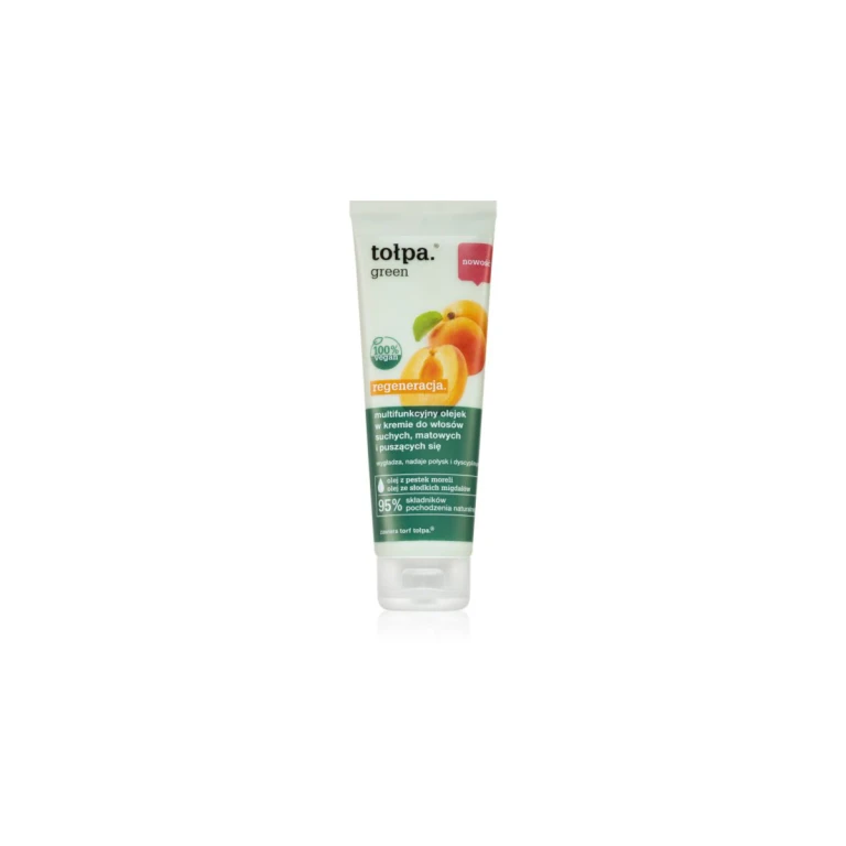 Green regenerating oil for hair hydrating and nourishing cream 125 ml