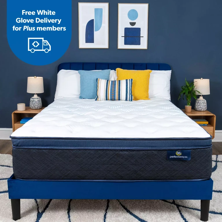 Perfect Sleeper Ocean Luxe Firm Pillow Top Mattress Twin +9' boxspring:- Twin, +9' boxspring