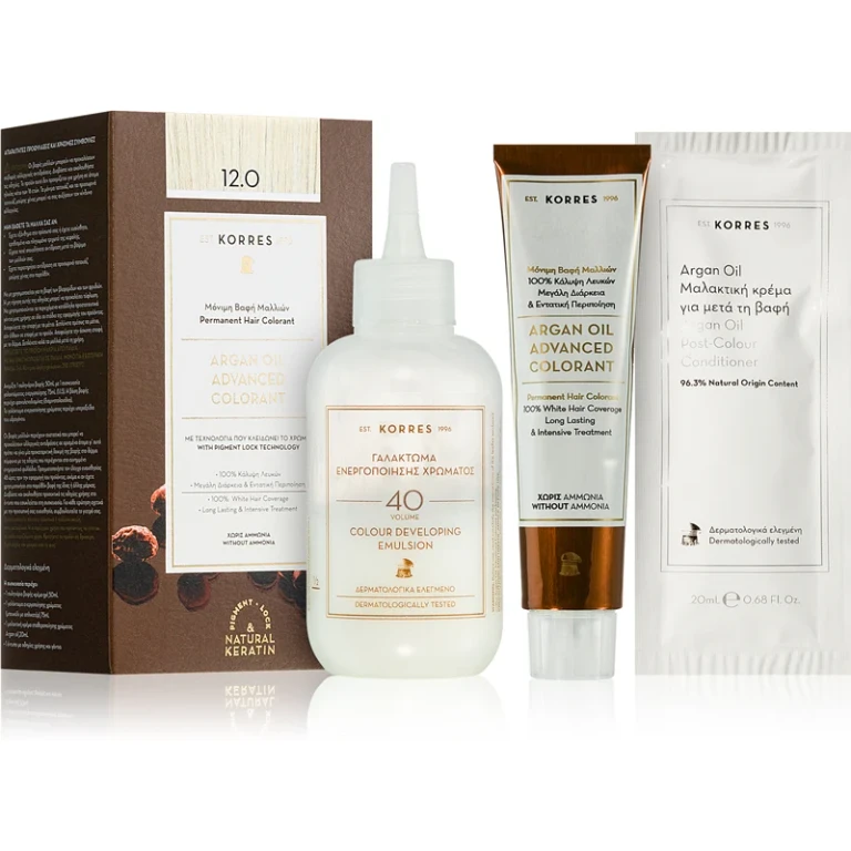Argan Oil permanent hair dye with argan oil color 12.0 Special blond 50ml