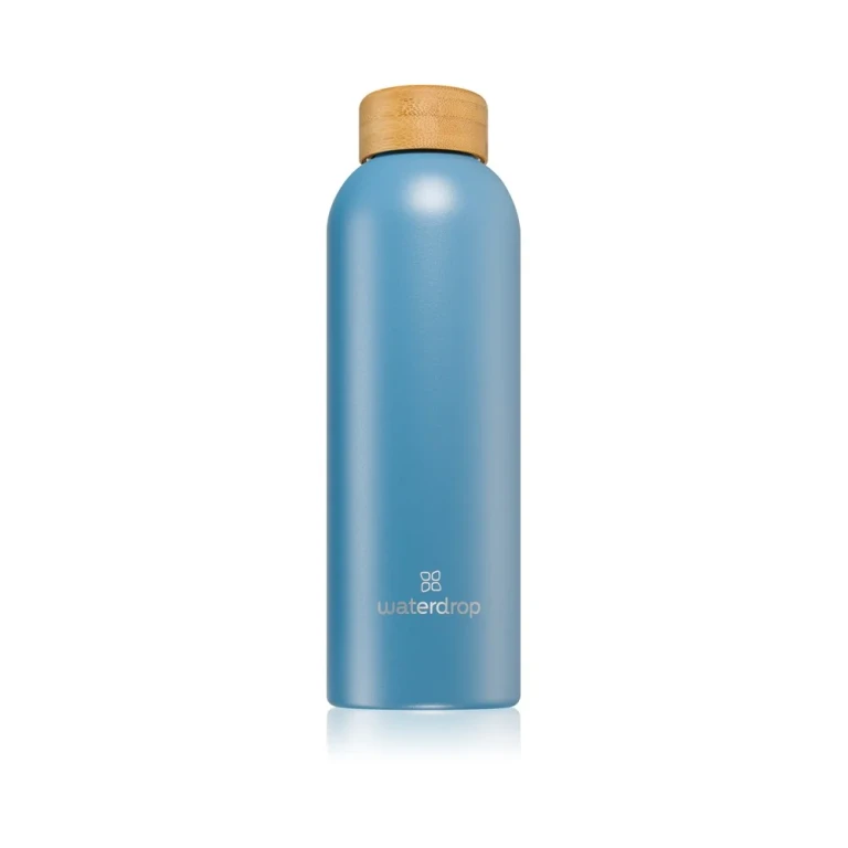 Stainless Steel Thermo Bottle for Water Turquoise Matt 600ml