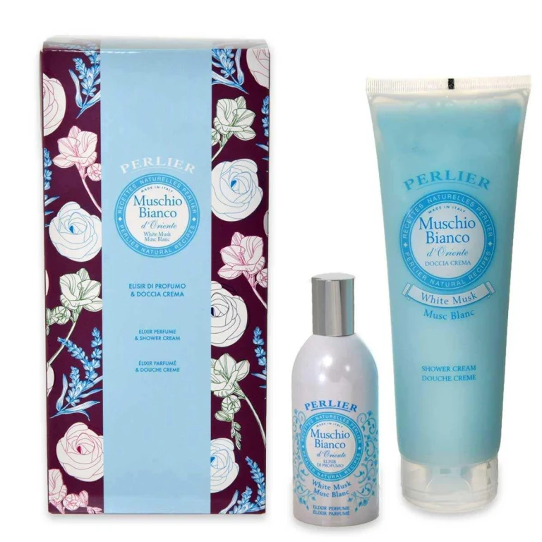 Shower Bath Set 250 ml + Elixir Perfume 100 ml White Musk