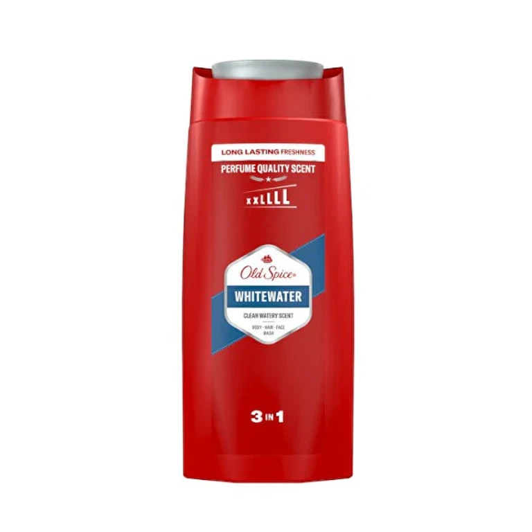 Shower Gel For Men Whitewater (Body-Hair-Face Cleanser) - Volume: 675 Ml
