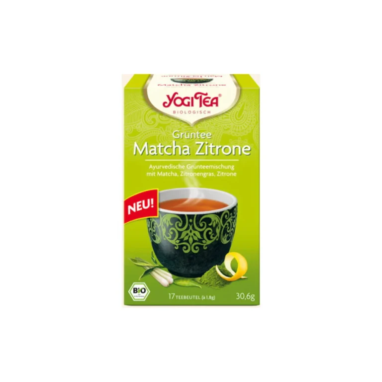 Organic Matcha Green Tea With Lemon, 30.60 G