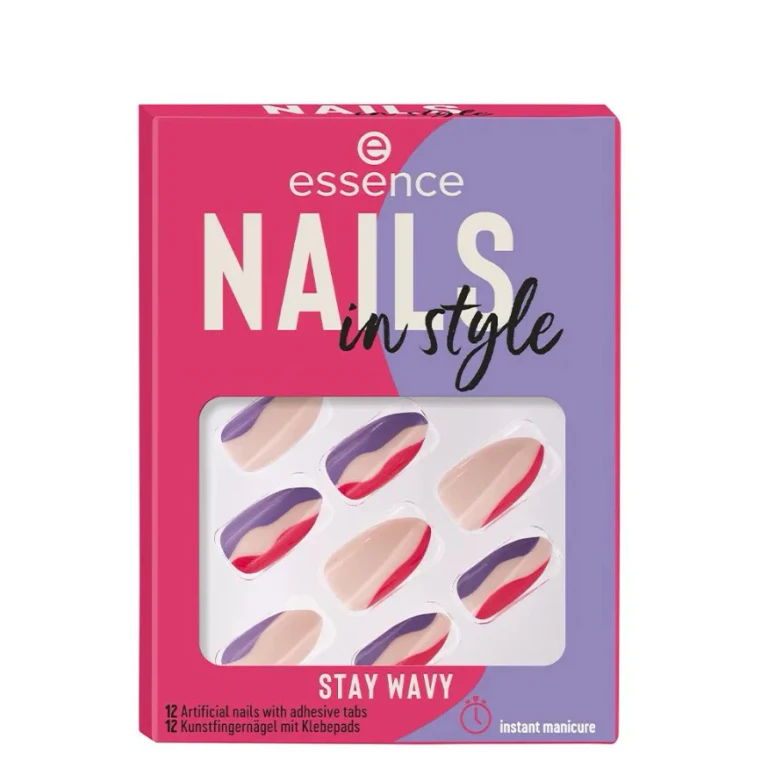 In Style Nails Artificial Nails Stay Wavy 12 U