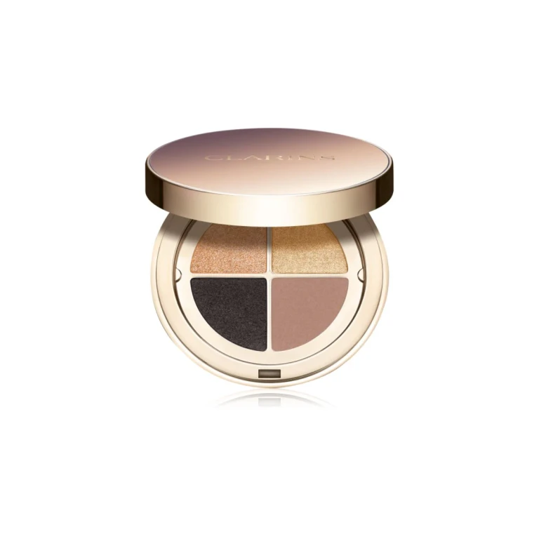 4 Colors Eyeshadow Palette for a Long-lasting Effect Color 08 - Amber Gradation 4.2 g