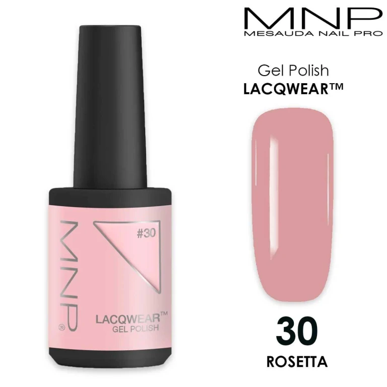 Lacqwear Mnp 10 Ml Gel Polish 30 Rosetta