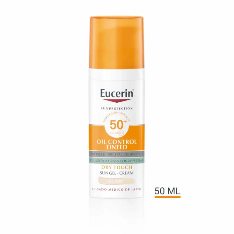 Oil Control Dry Touch Gel Cream SPF50+ Tinted Light 50ml