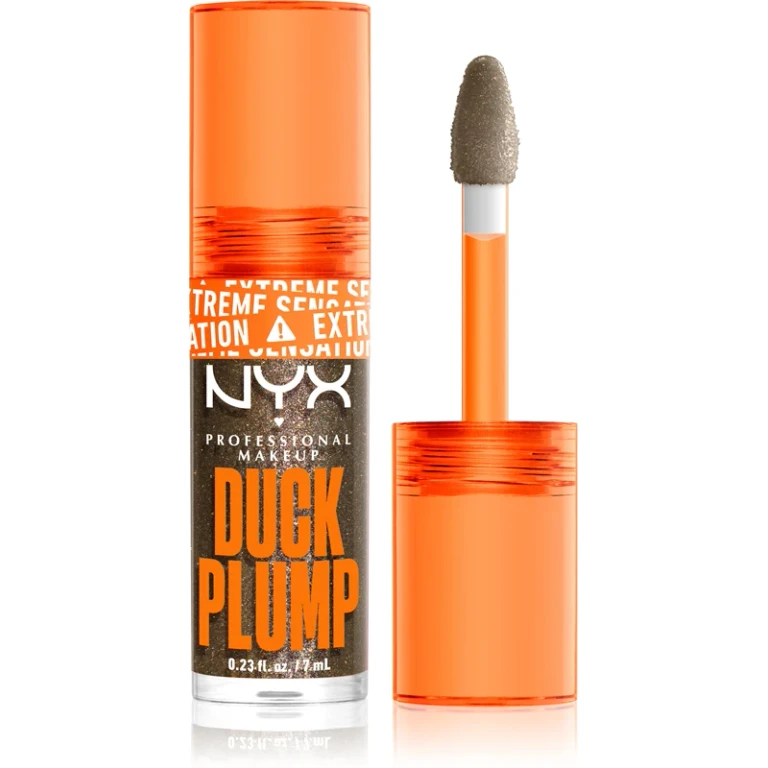 Professional Makeup Duck Plump Lip Gloss Volumizing Effect Color Onyx-Pected 7 ml