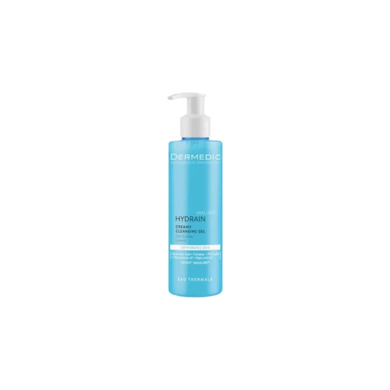 Hydrain3 Hialuro cleansing gel cream for dehydrated and dry skin 200 ml