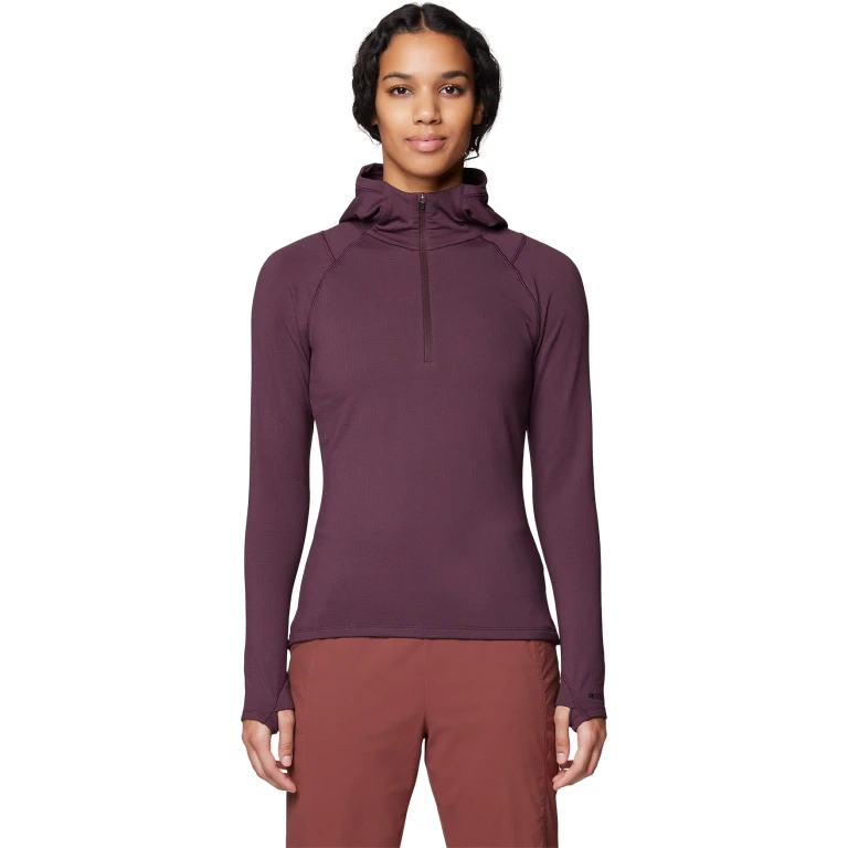 Crater Lake Heavyweight Half Zip Hoody - Women's