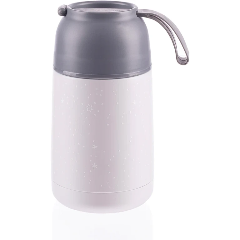 Thermos with silicone support to eat stars 620 ml