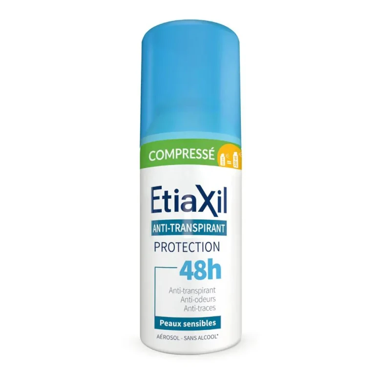 Compressed anti-perspirant deodorant 48h protection for sensitive skin 100ml