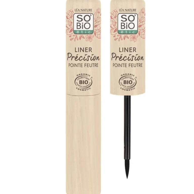 LÉa nature so bio étic Précision Liquid Eyeliner, Black (3ml)