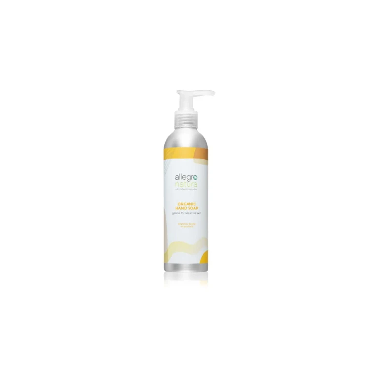Organic Liquid Hand Soap Sweet Orange, Almond 250 ml