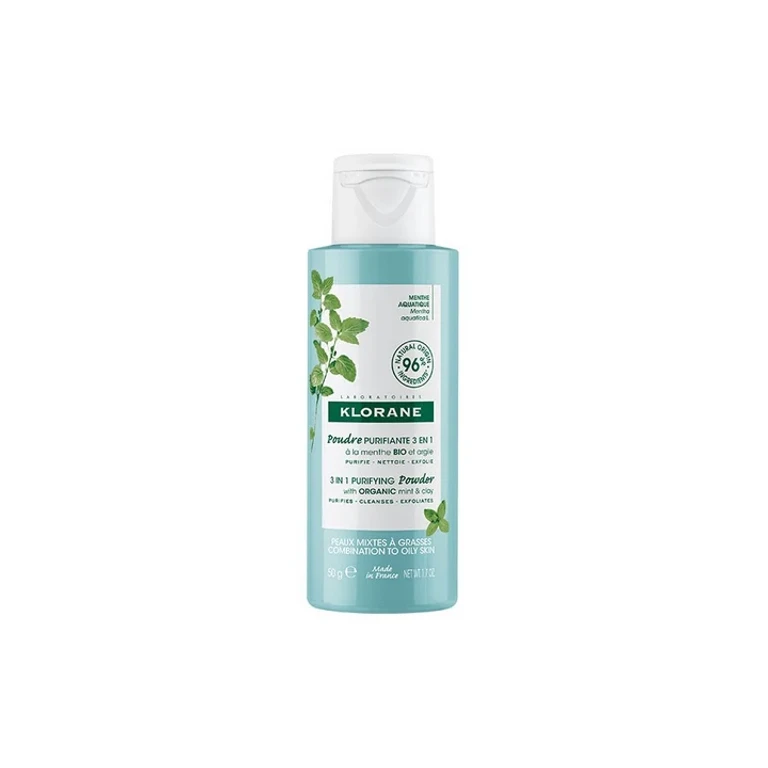 Purifying Powder 3 in 1 Organic Mint and Clay 50g