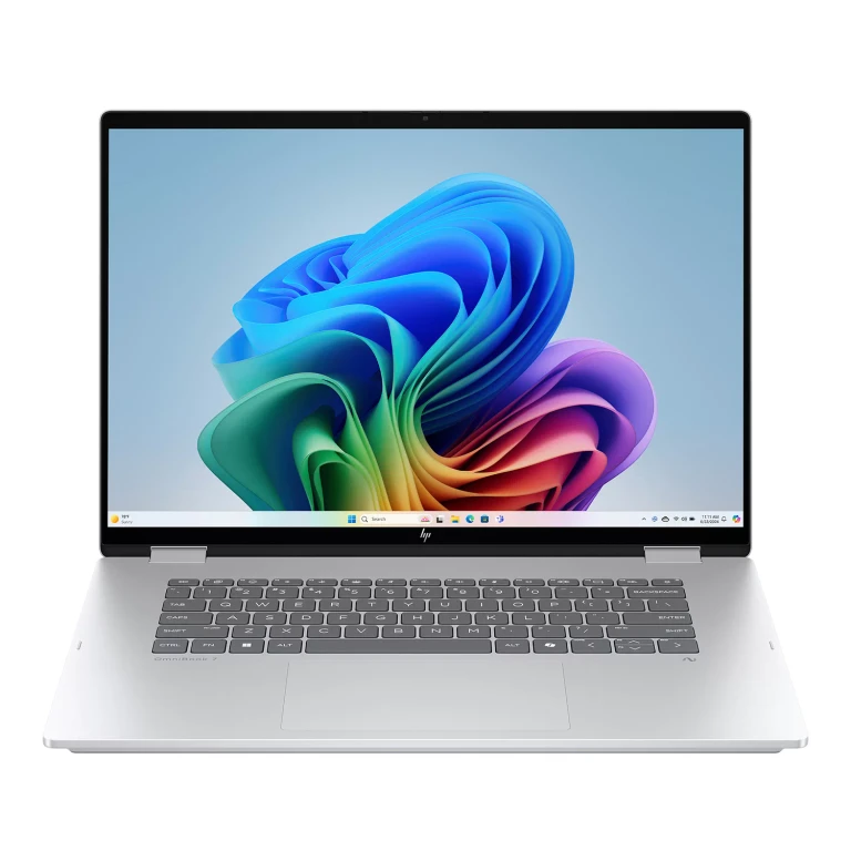 OmniBook 7 Flip 16' Copilot+ Next Gen AI Laptop Intel Ultra 5 16GB RAM 512 SSD 2-Year HP Care Pack w/Accidental