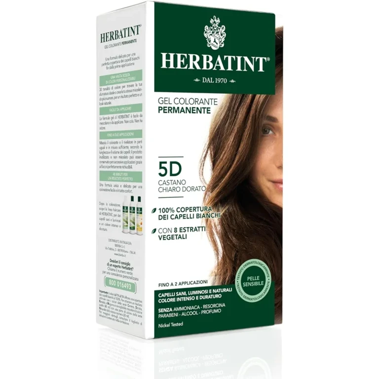 Permanent Color Gel 5D Light Golden Brown Herbatint