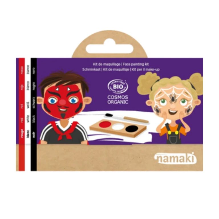 Demon and Spider Face Painting Kit