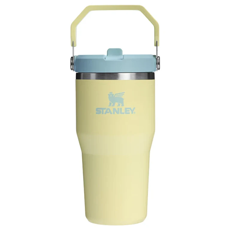 Insulated Bottle with Integrated Straw The Iceflow™ Tumbler 600 Ml Pomelo