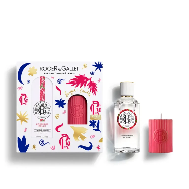 Red Ginger Set Beneficial Water 100ml + Scented Candle