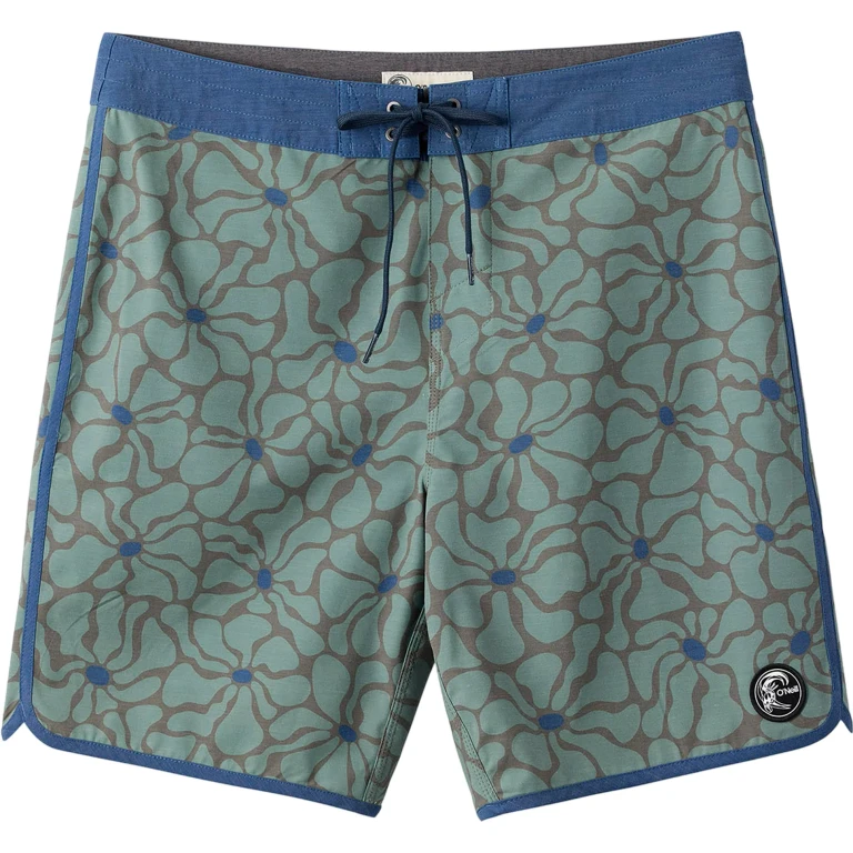 OG Print Scallop Boardshorts 18" - Men's