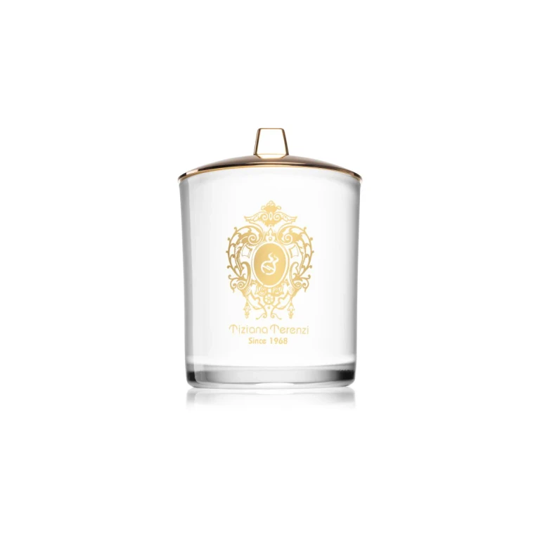 Gold Rose Oudh Scented Candle with Wooden Wick with Wooden Wick 900g