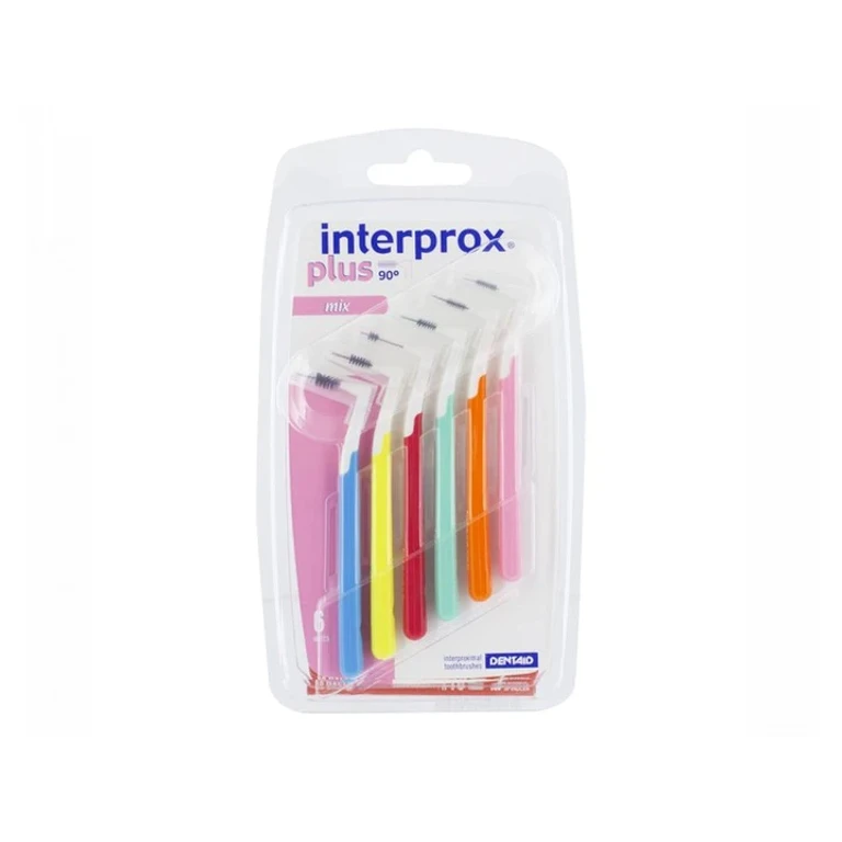 Interprox Plus 90° Interdental Brushes Mix x6