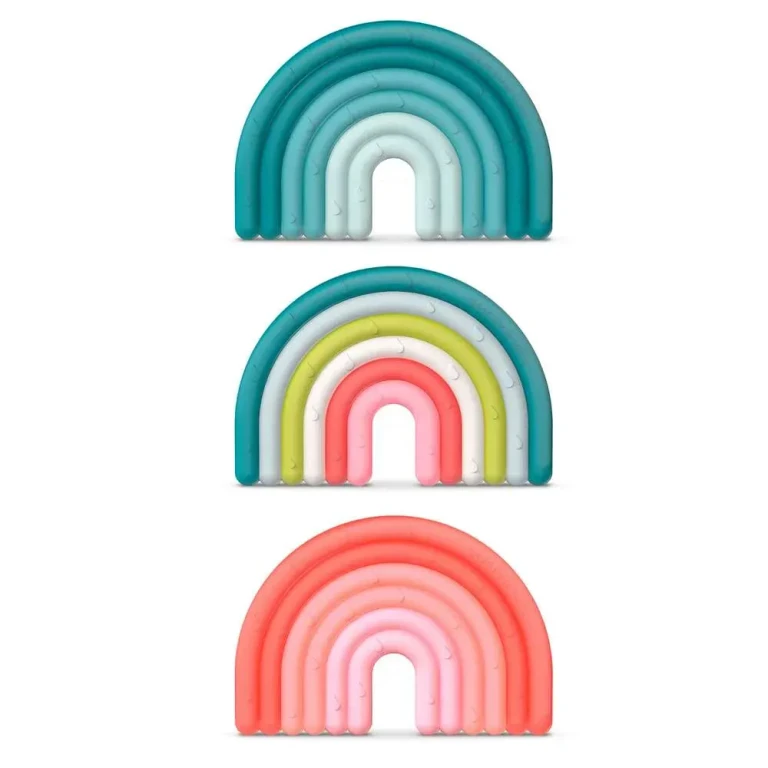 Silicone Teething Step 1 Rainbow x1