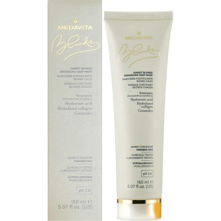 Blondie Sunset intense mask for blonde and highlighted hair 150 ml