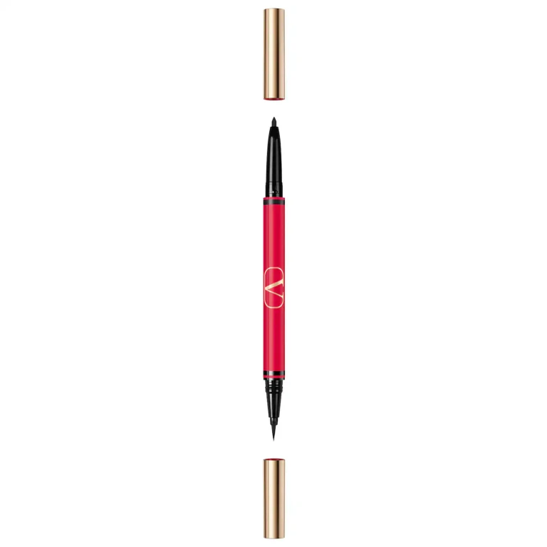 Twin Double Ended Gel Eyeliner Pencil 02 Black & Red