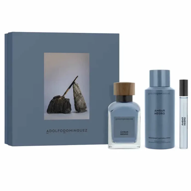 AD Amber Black Perfume Spray 120ml Set of 3 pieces
