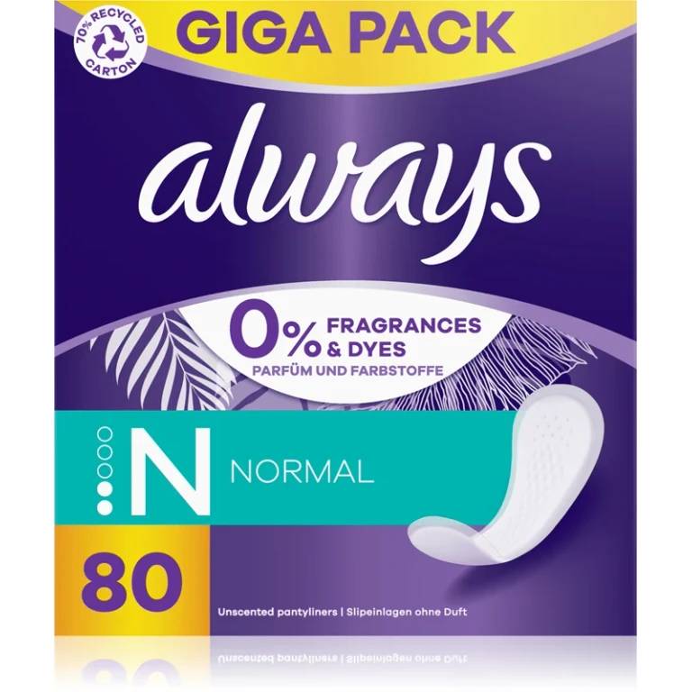 Normal Pantyliners Fresh&Protect 80 Pieces
