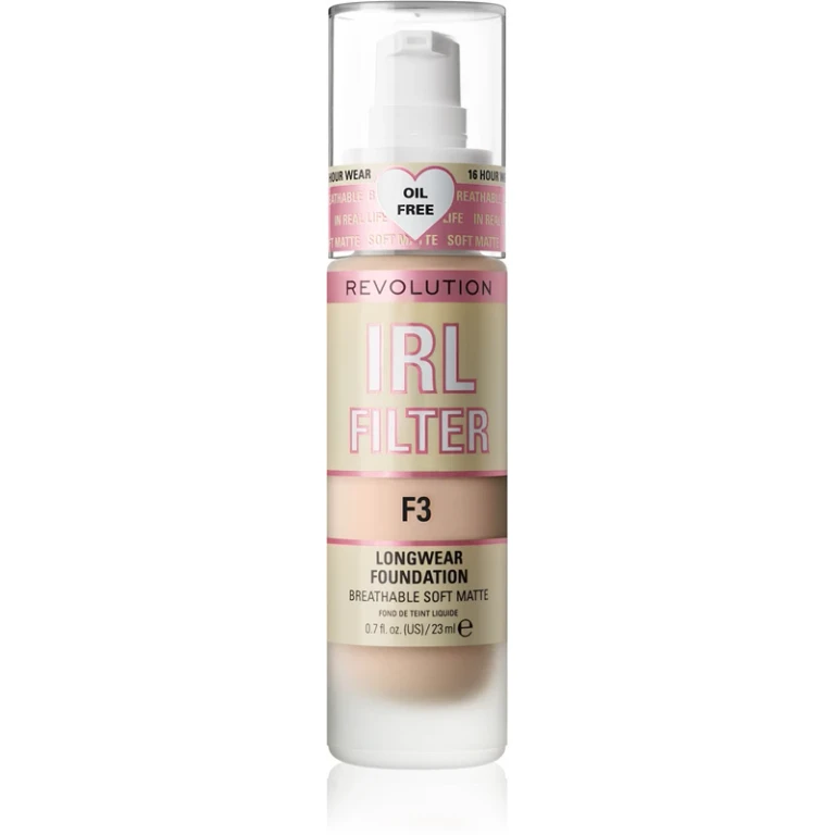 IRL Filter long-lasting mattifying foundation colour F3 23 ml