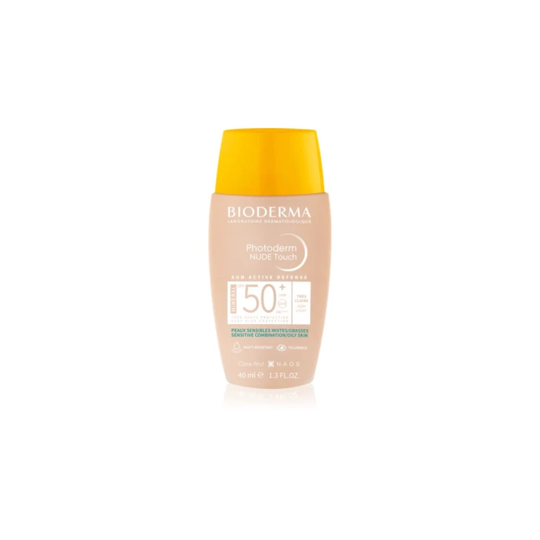 Photoderm Nude Touch Mineral SPF50+ - Waterproof and toning sunscreen 40 ml Very light