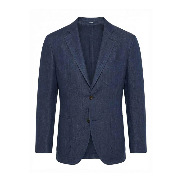 Veste Casual - Bleu Foncé (DG19725D780)