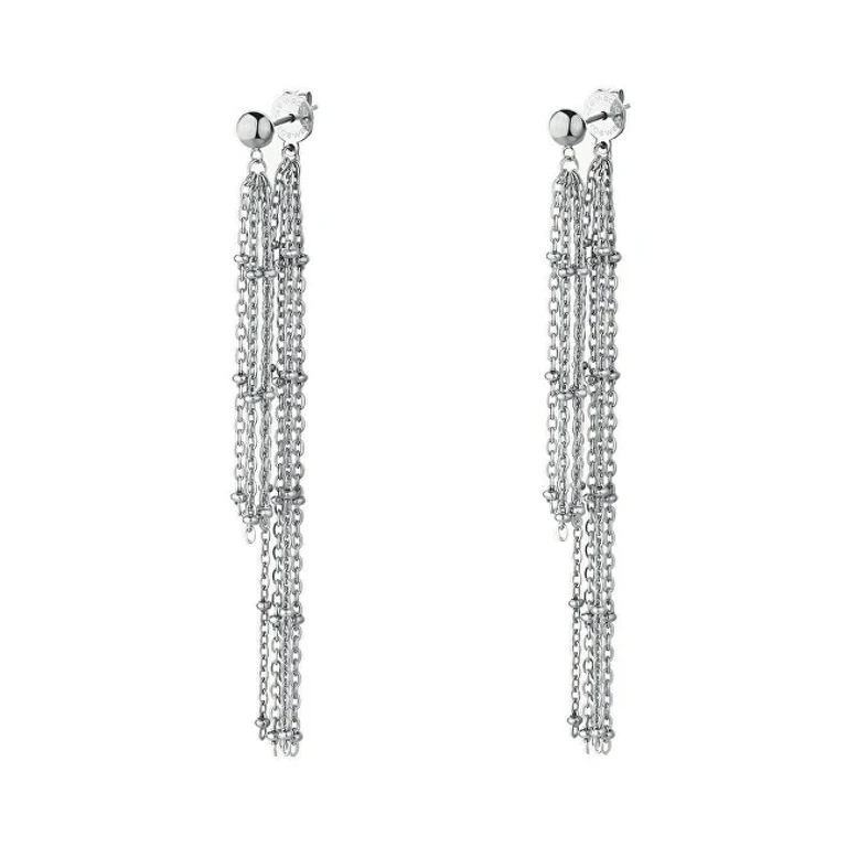 Elegant 2 in 1 steel earrings Essential BNL097