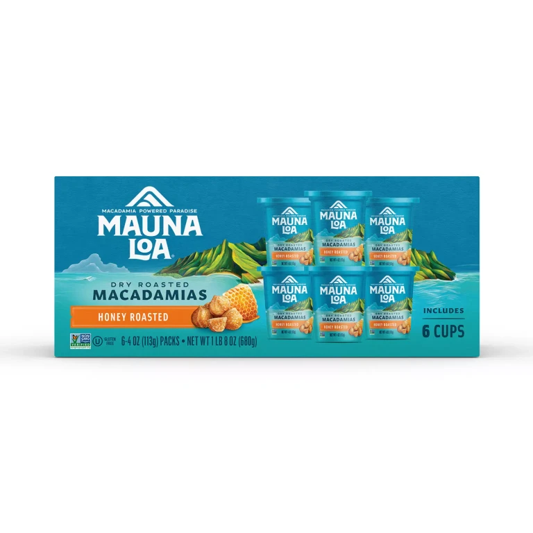 Honey Roasted Macadamias 4 oz., 6 pk.
