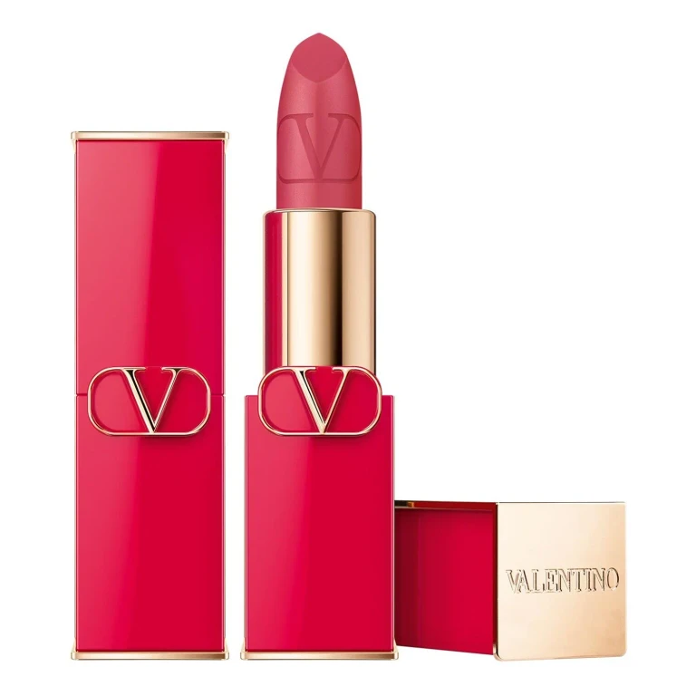 Red Matte Cream Lipstick 102R Refillable 3.5g