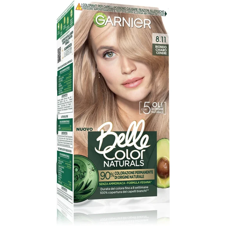Permanent Coloring Cream Light Ash Blonde 8.11
