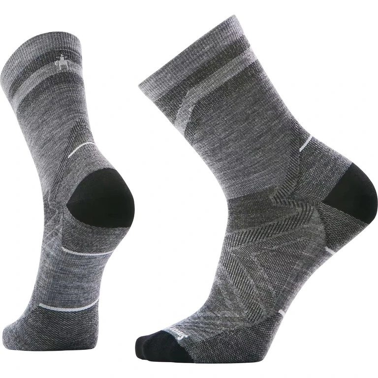 Performance Run Zero Cushion Mid Crew Pattern Socks - Unisex