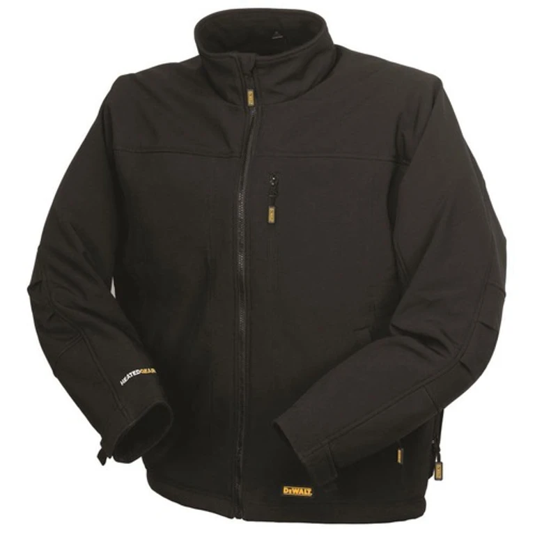 DCHJ060ABB-S 20V MAX Lithium-Ion Soft Shell Heated Work Jacket - Small, Black (Jacket Only)