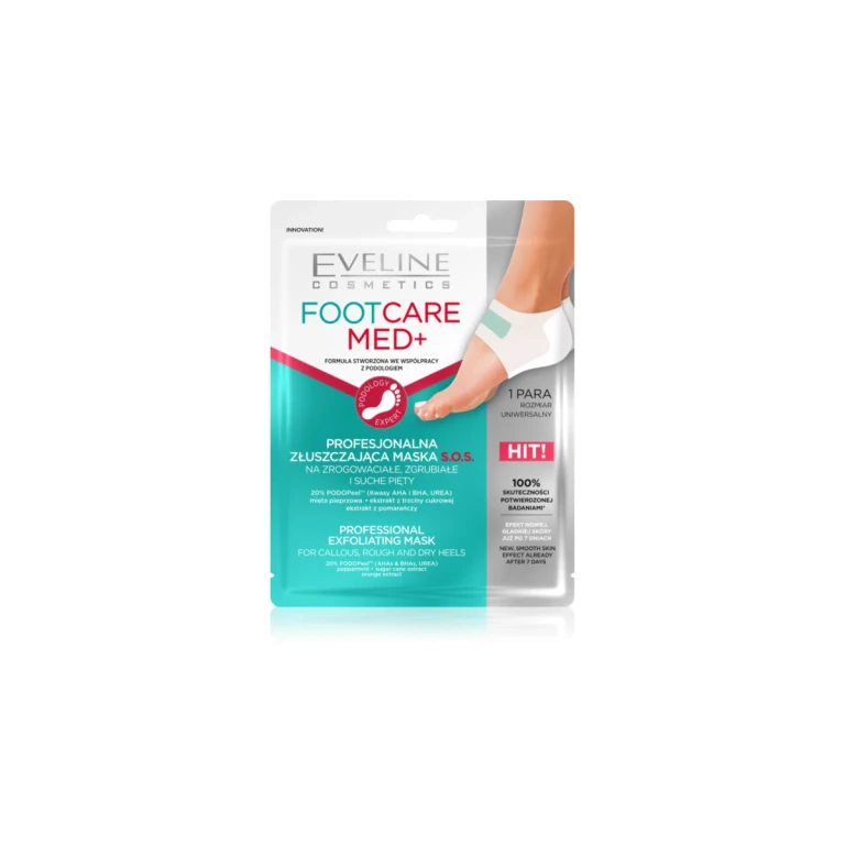 Foot Care Med Exfoliating Heel Mask 2 Pieces