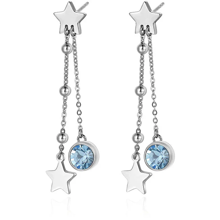 Long Steel Earrings Aurora Sar19