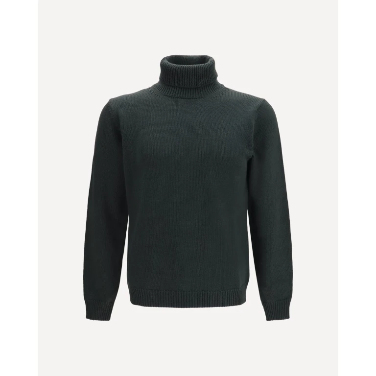 Turtleneck wool Sweater Male 52