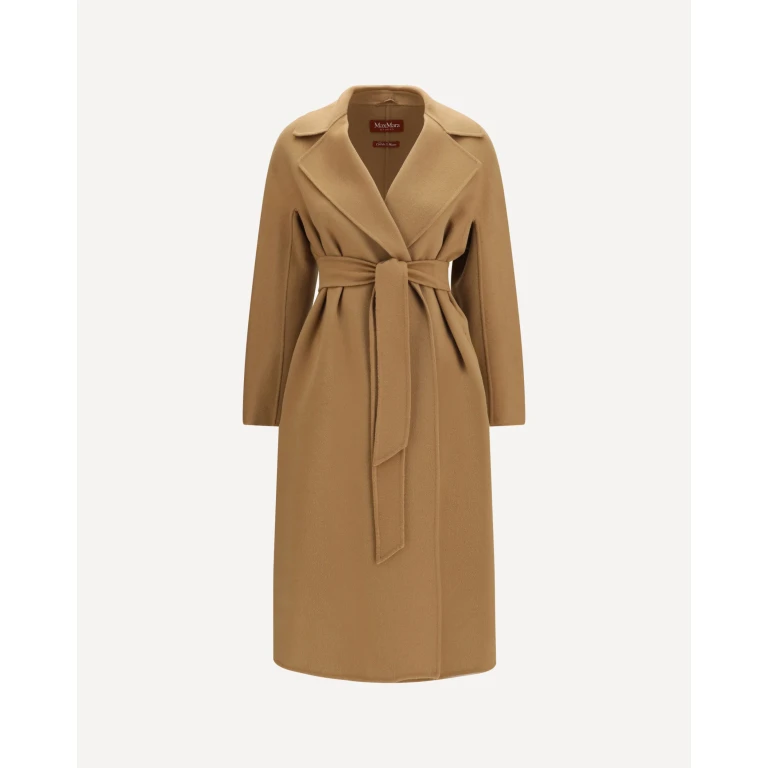Long robe Coat in wool, cashmere and silk Female 42