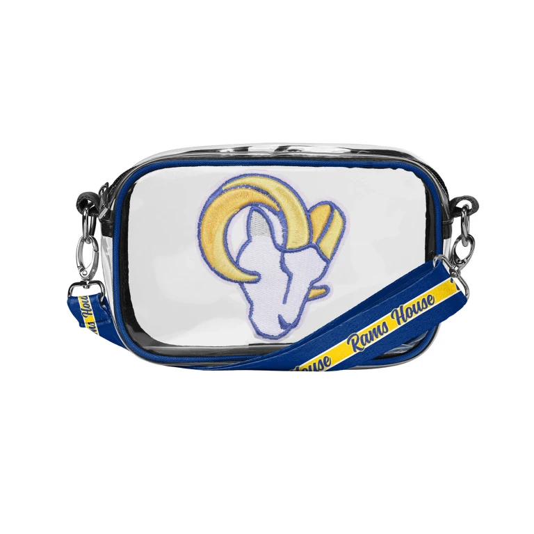 Los Angeles Rams Clear Crossbody Bag